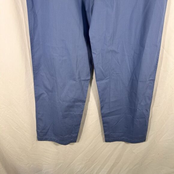 New Dickies Scrub Pants Men's Large Blue Pull On Drawstring Rear Pocket - Picture 8 of 10